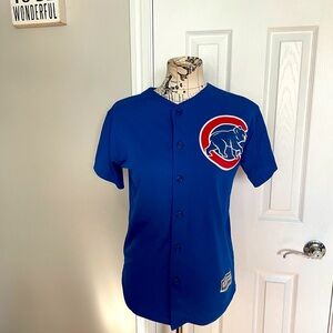 🤍Chicago Cubs jersey vintage baseball Russel 27 genuine merchandise button tee